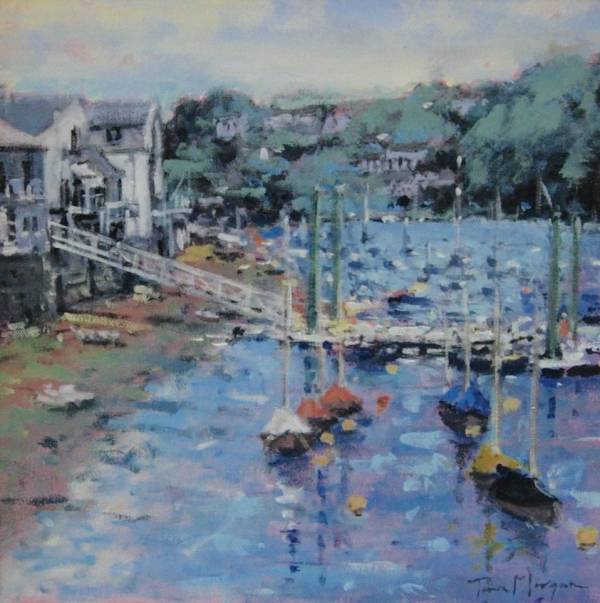 - Oil on Canvas, Painting by Tina Morgan, measuring 30 x 30 cm (H x W) framed at 49 x 49 cm £950